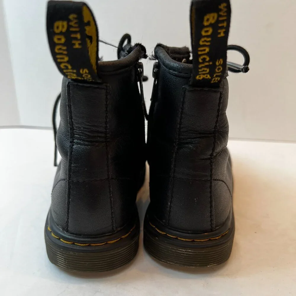Dr Marten's‎ Kids Toddler US Size 10 Black Leather Boots 1460T AirWair Unisex